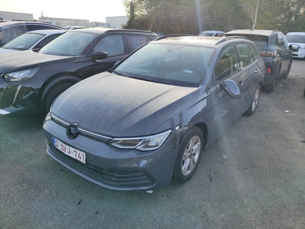 Volkswagen Golf Variant Viii 1.0 eTSI 81kW DSG Life Business 5d !!Damaged car, Rolling car