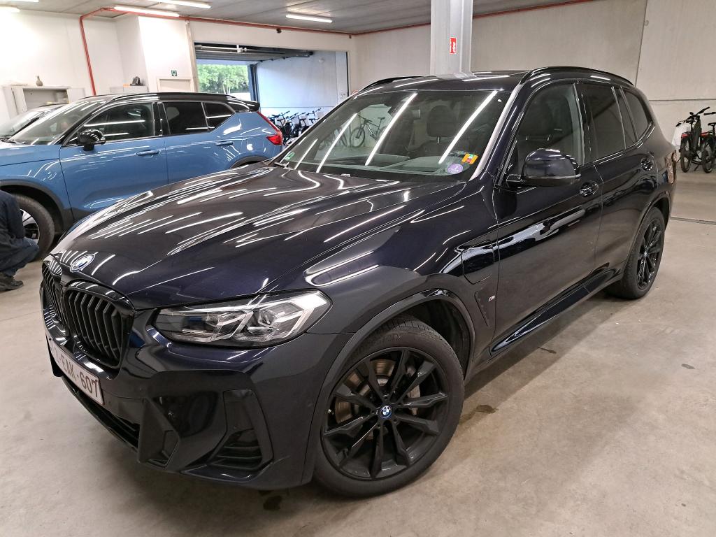 BMW - BMW X3 xDrive30e 292PK M Sport Pack Business With Mokka Vernasca Sport Seats & Adaptive Suspension & Head UP & Driving Assistant & Parking Assistant Pack & Electric Towing Hook & Pano * HYBRID *
