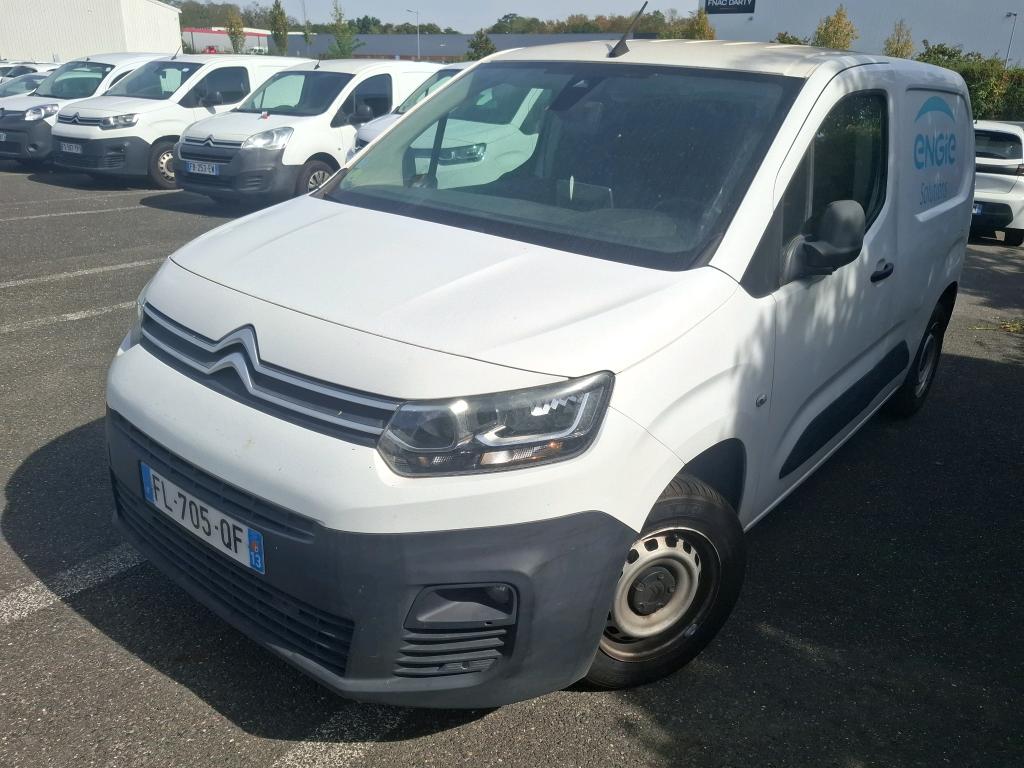 CITROËN Berlingo BERLINGO M 650kg BlueHDi 100 BVM Driver VU [4P] bvm 5-100CH-5cv (fourgonnettesimple cabine)