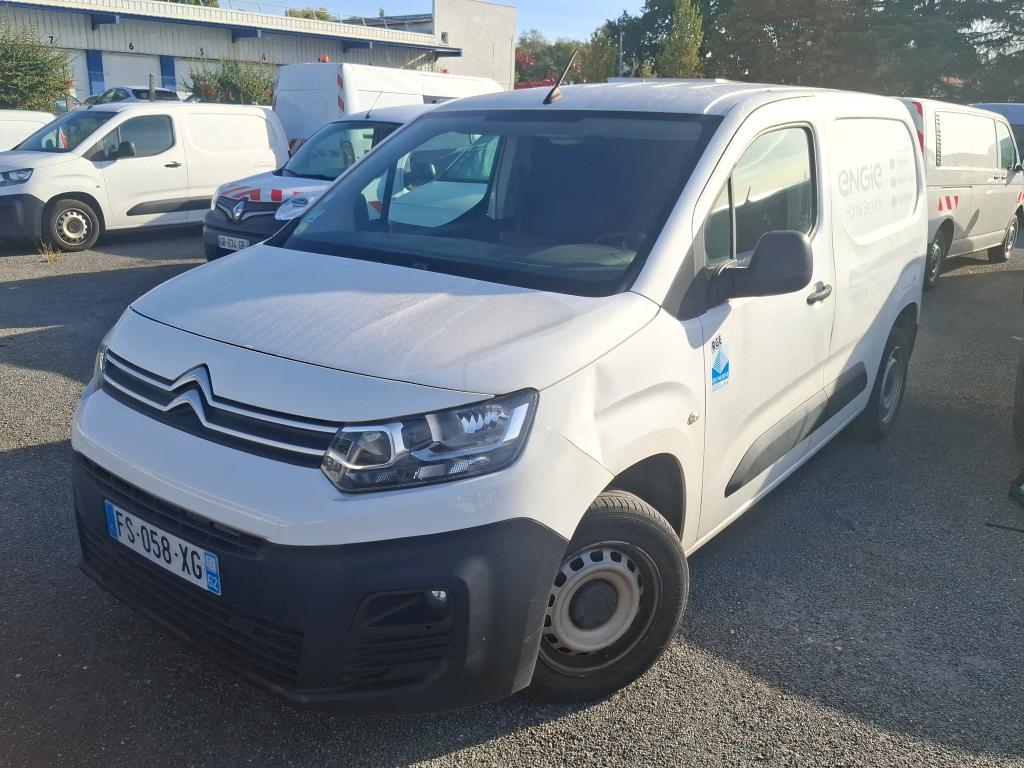 CITROËN Berlingo BERLINGO M 650kg BlueHDi 75 S&S BVM Club VU [4P] bvm 5-75CH-5cv (fourgonnettesimple cabine)