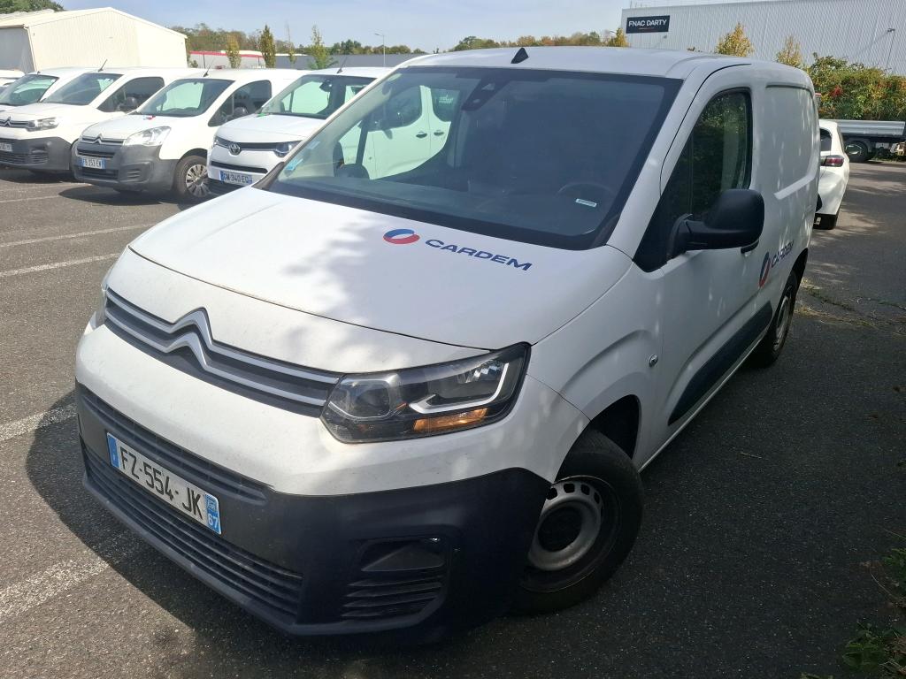 CITROËN Berlingo Taille M 650kg BlueHDi 100 S&S BVM Club VU [4P] bvm 5-100CH-5cv